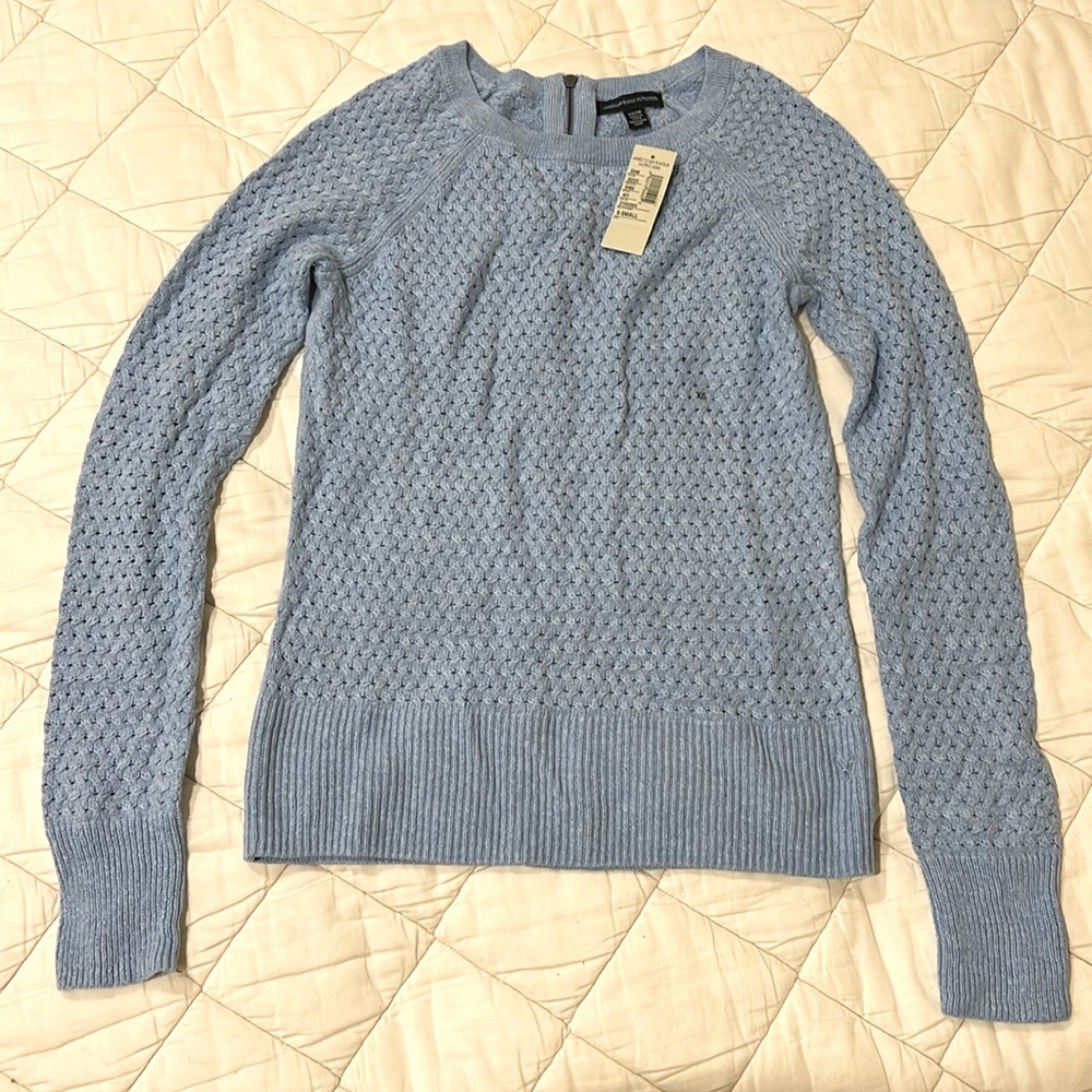 AE blue sweater